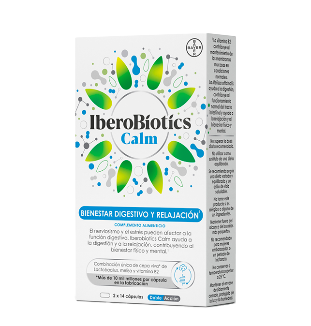 IberoBiotics® Calm para el bienestar digestivo y la relajación